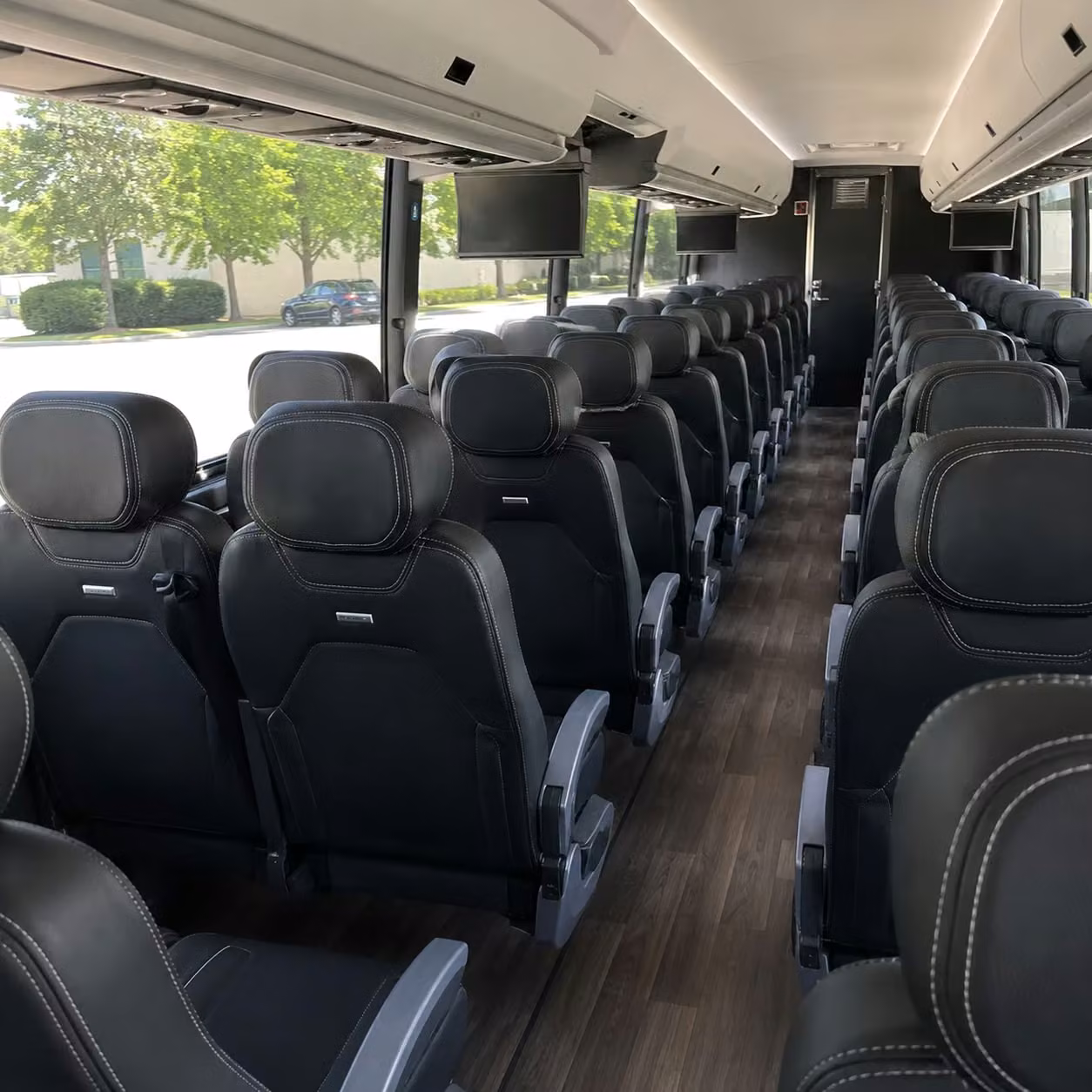 miramar charter bus interior gallery