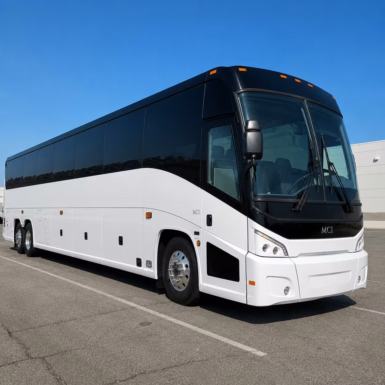 miramar charter bus rental exterior