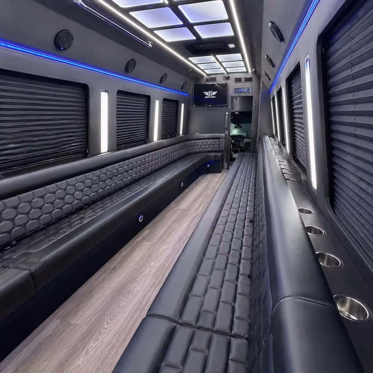 party bus interior