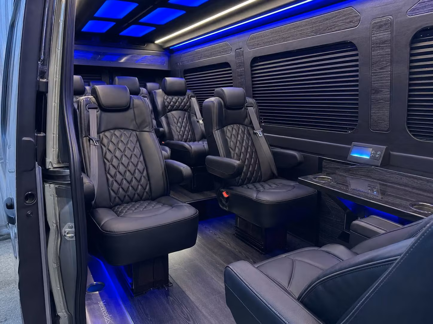 sprinter van transportation for groups and events across miramar